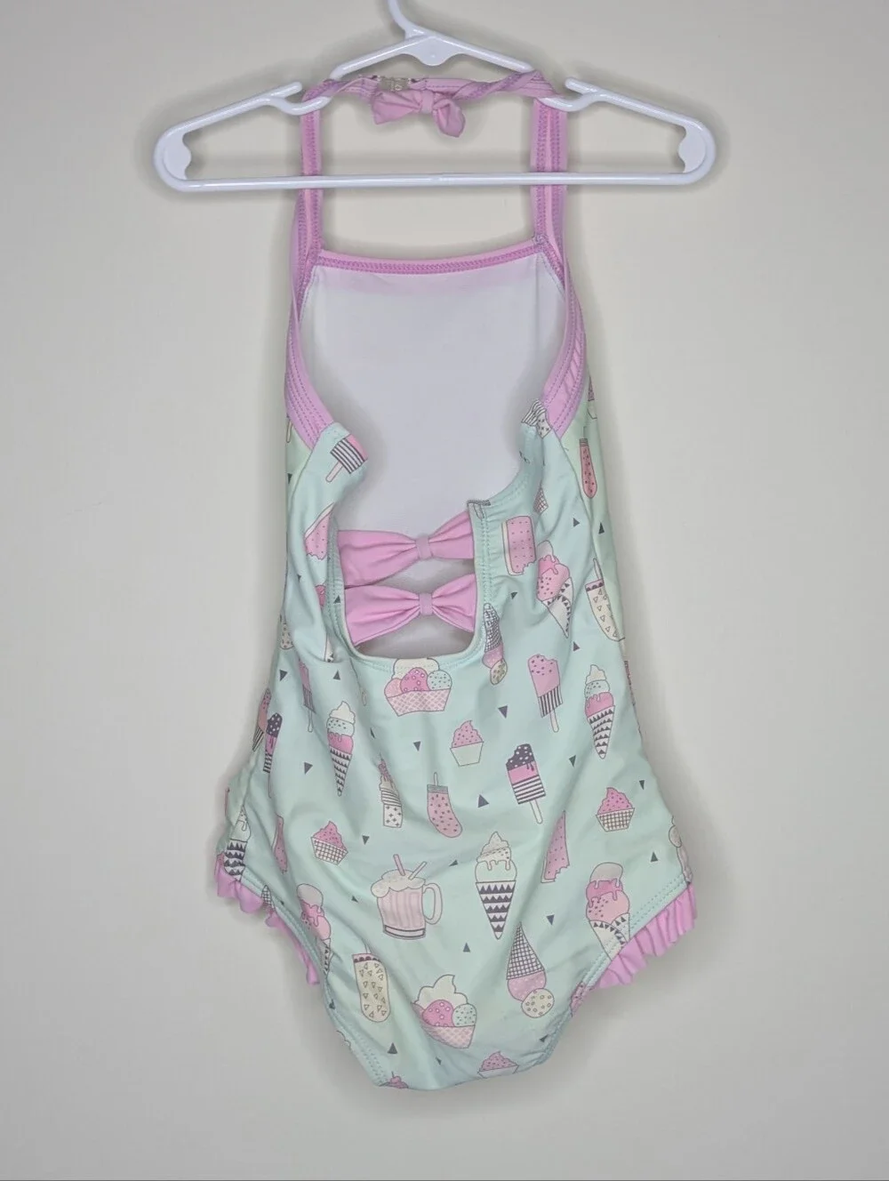 Ruffle Butts Mint Ice Cream Print One-Piece Swimsuit 5
